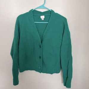 A New Day Green Cardigan